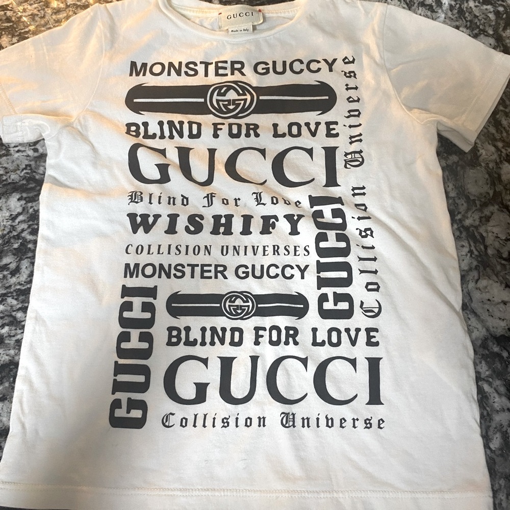 Authentic Gucci Shirt Kids Size 6